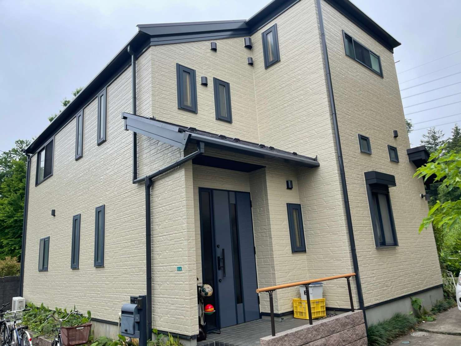 小平市、K様邸、ラジカル塗装工事